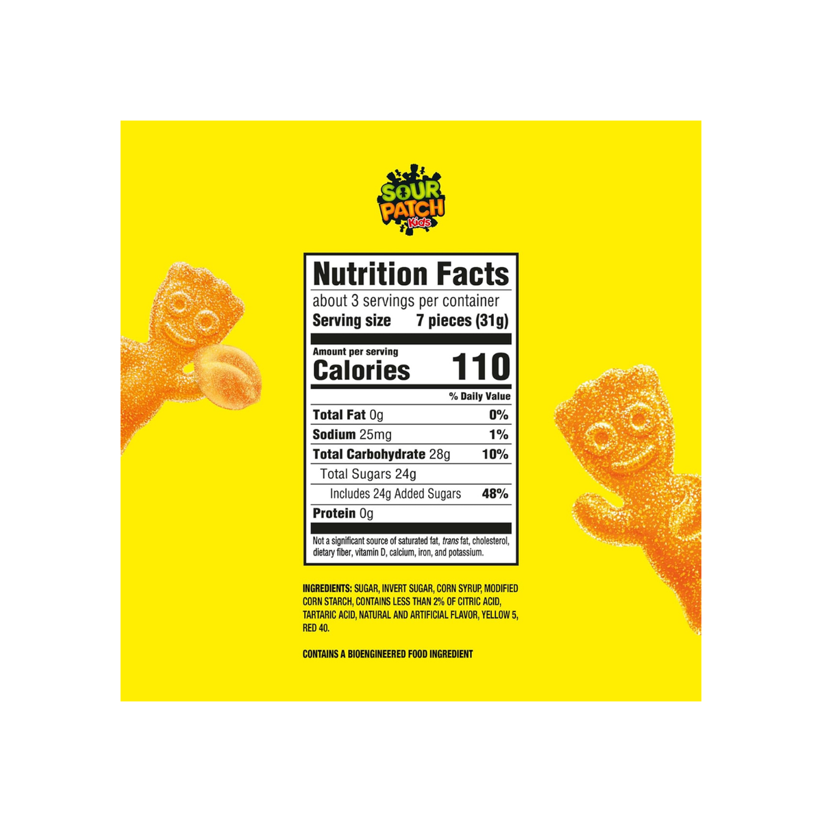 Sour Patch Kids Peach 3.6 oz