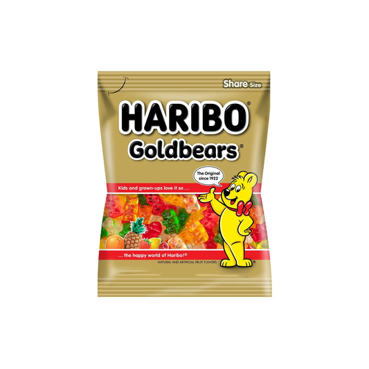 HARIBO Goldbears Fruity Gummy Candy, 5 oz Bag (12 - Pack)