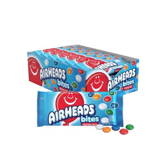 Airheads Candy Bites, Assorted Fruit Flavors, - 2 oz