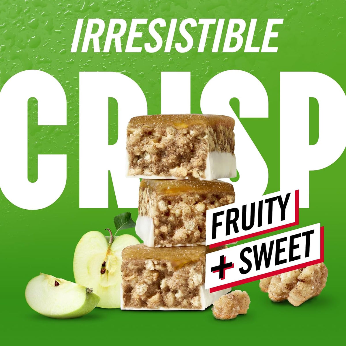 MET-Rx Big 100 Crispy Apple Pie – High Protein Bars (9 Bars)