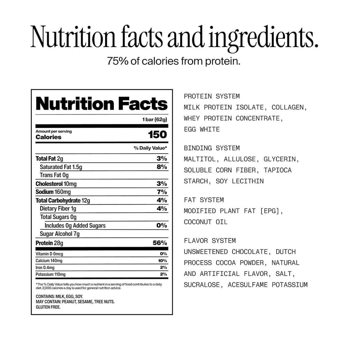 David Protein Bar - 28g Protein - Chocolate Chip Cookie Dough (12 Bars)