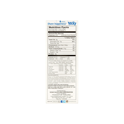 Pocky Cookies & Cream Covered Biscuit Sticks 1.41 oz (10 - Pack)