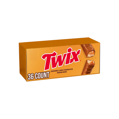 Twix Caramel and Milk Chocolate Cookie Bars (36 - Pack)
