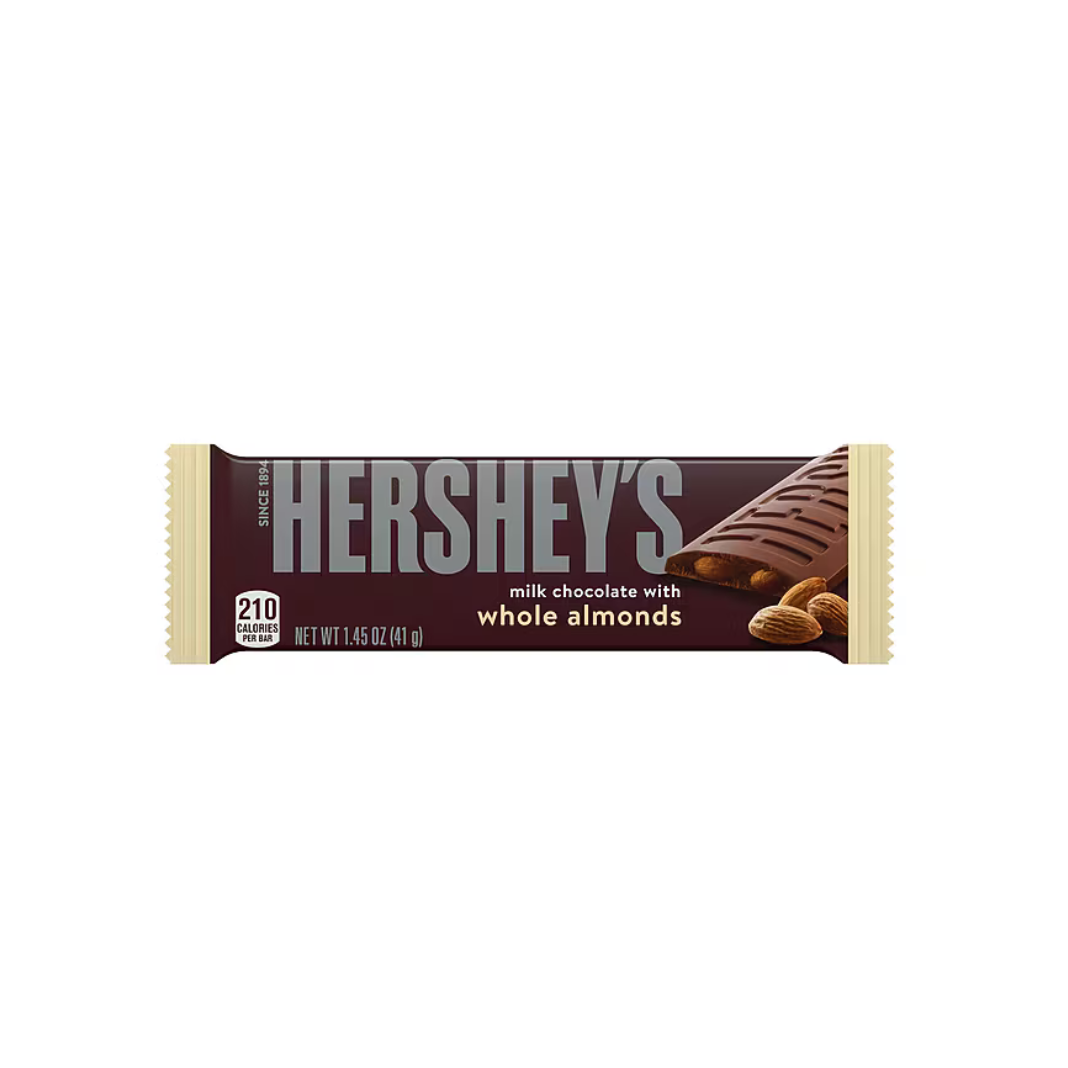 HERSHEY’S Milk Chocolate with Whole Almonds (36 - Pack)