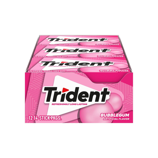 Trident Bubblegum (12 - Pack)