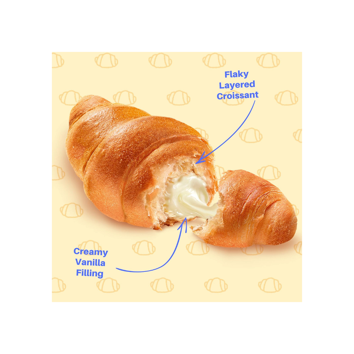 7Days Croissant Vanilla 2.65oz - 6 Pack