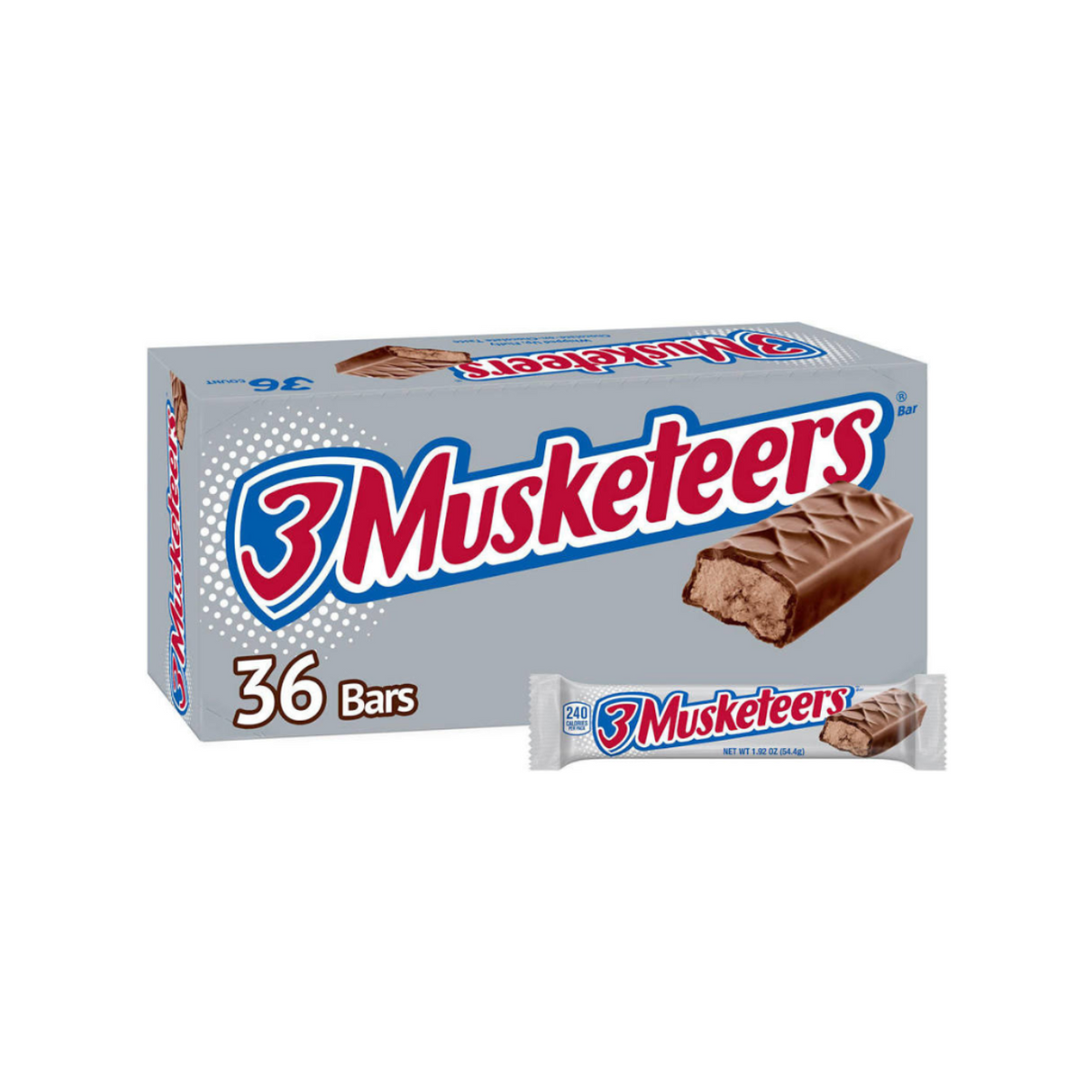 3 Musketeers Milk Chocolate (36 - Pack)