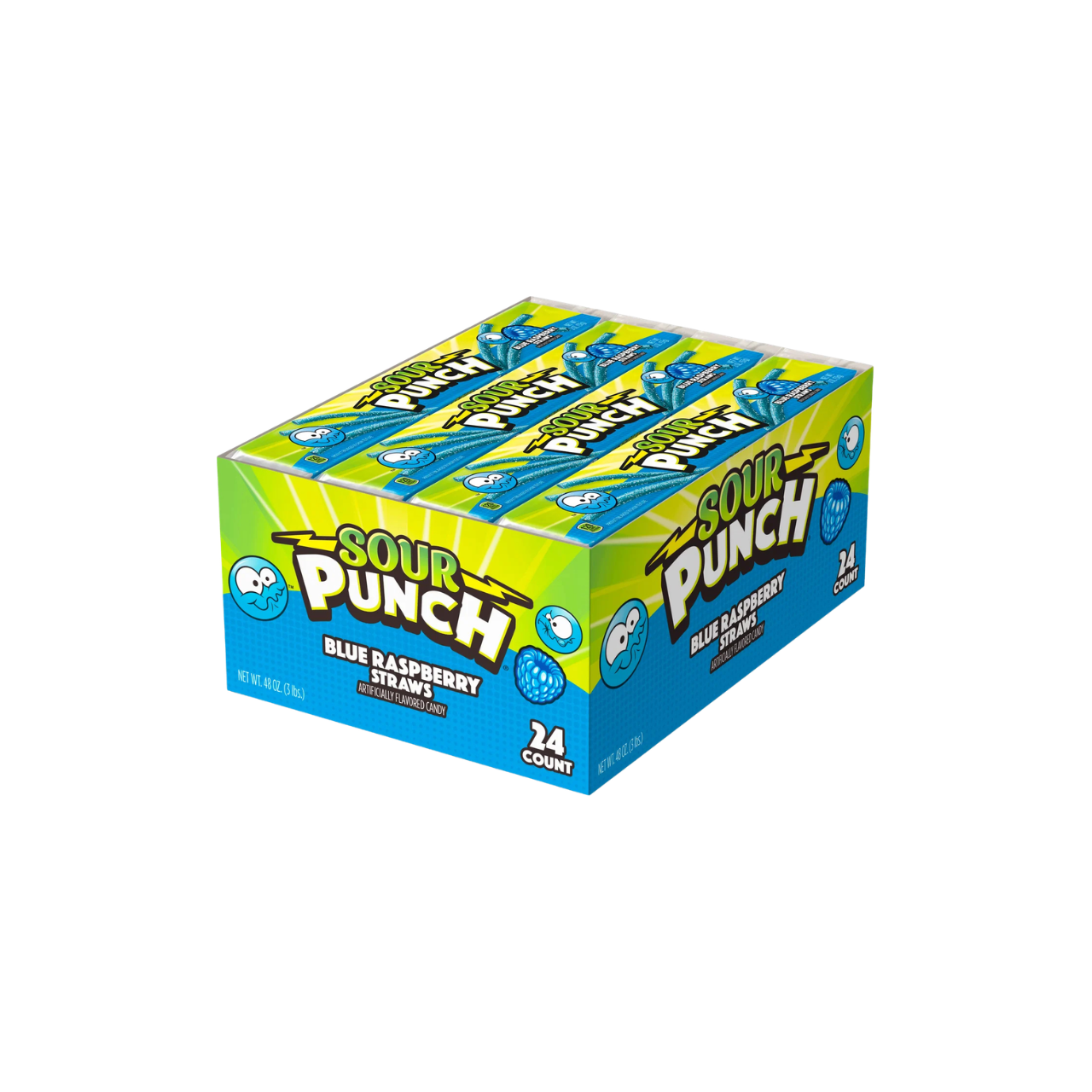 Sour Punch Straws – Blue Raspberry, 2 oz
