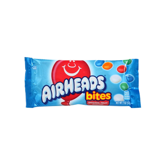 Airheads Candy Bites, Assorted Fruit Flavors, - 2 oz