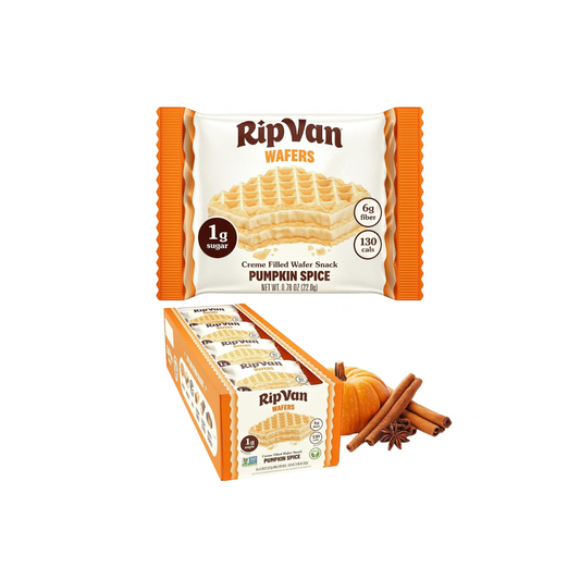Rip Van Pumpkin Spice Keto Wafer Cookies – 16 Count