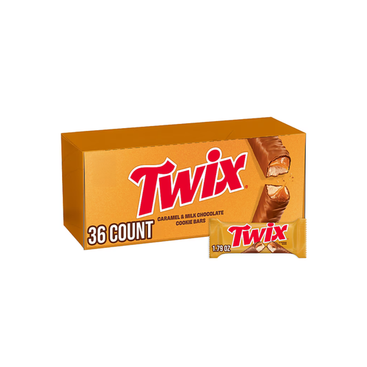 Twix Caramel and Milk Chocolate Cookie Bars (36 - Pack)