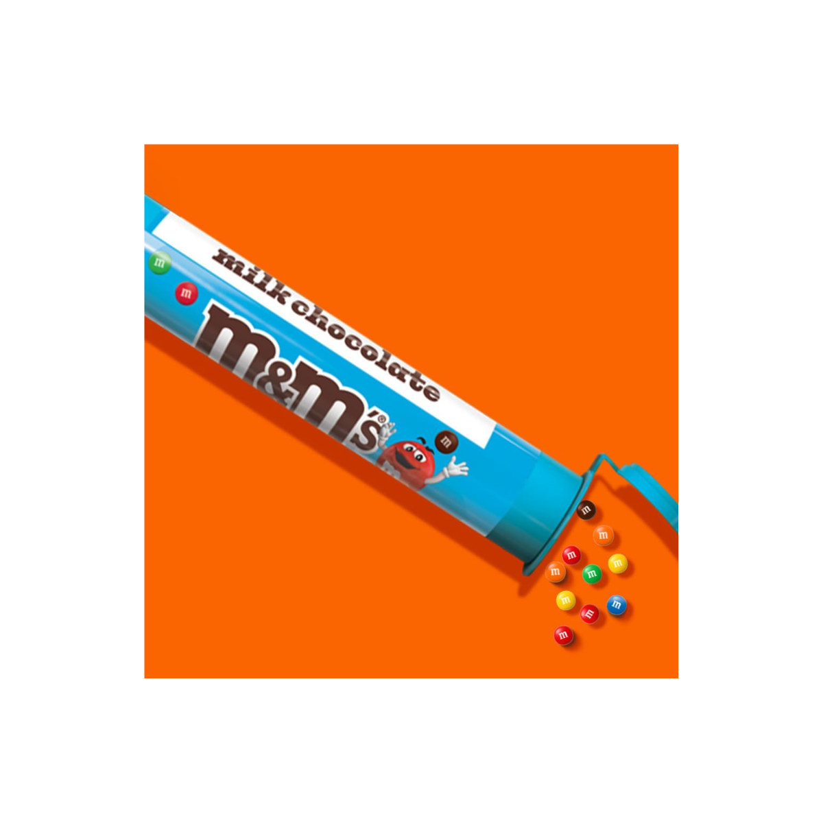 M&M'S Milk Chocolate MINIS Candy Tube 1.77 oz (24 - Pack)