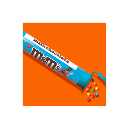 M&M'S Milk Chocolate MINIS Candy Tube 1.77 oz (24 - Pack)