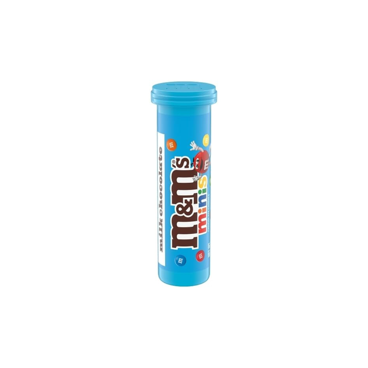 M&M'S Milk Chocolate MINIS Candy Tube 1.77 oz (24 - Pack)