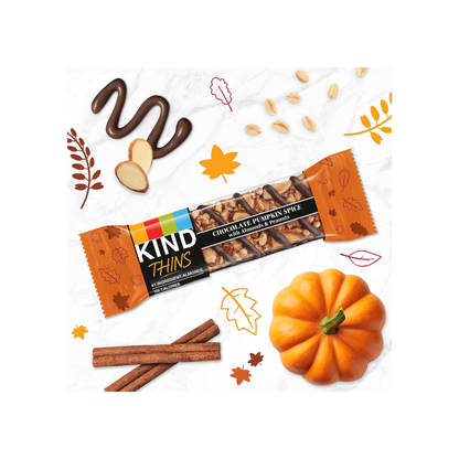 KIND Thins Chocolate Pumpkin Spice Snack Bars – 10 Count