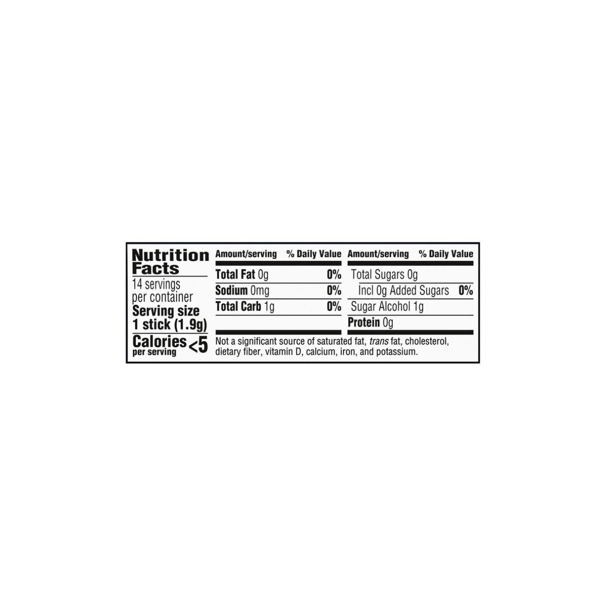 Trident Original Flavor (12 - Pack)
