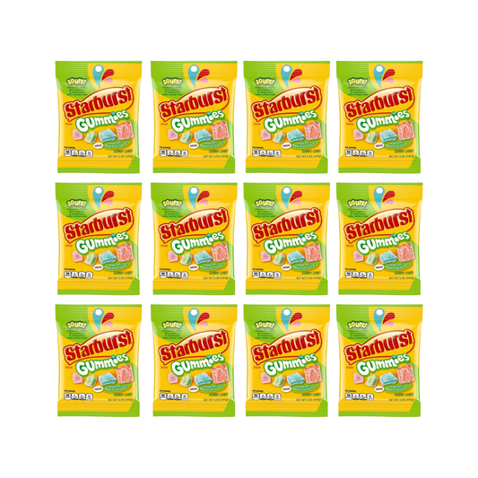 STARBURST Gummies Sours 5 oz (12 - Pack)