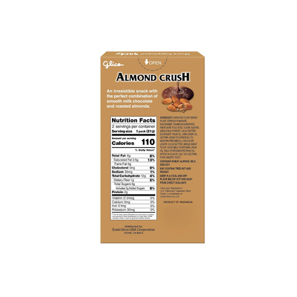 Pocky Almond Crush Chocolate Cream Covered Biscuit Sticks 1.45 oz (10 - Pack)