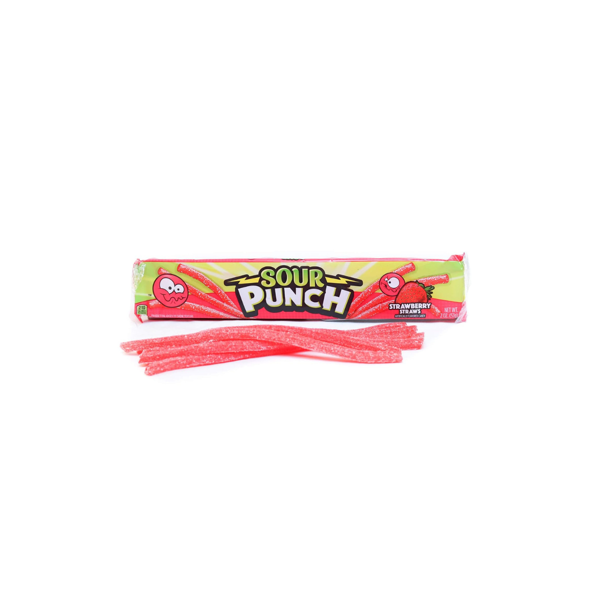 Sour Punch Strawberry Straws (24 - Pack)