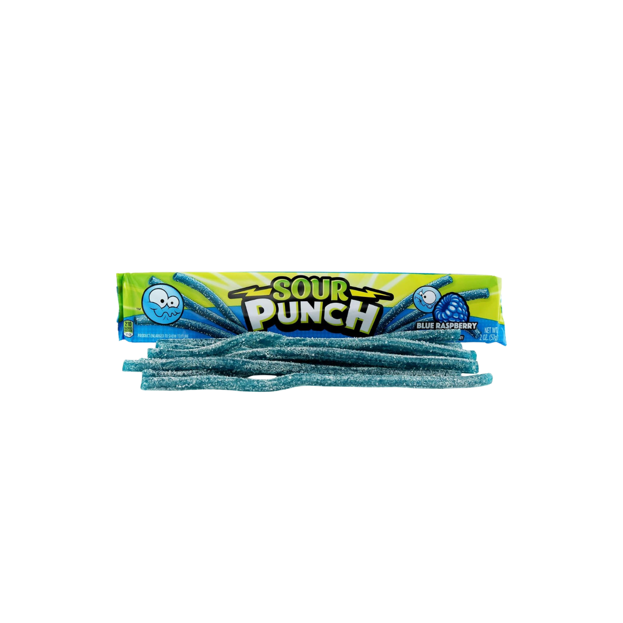 Sour Punch Straws – Blue Raspberry, (24 Pack)