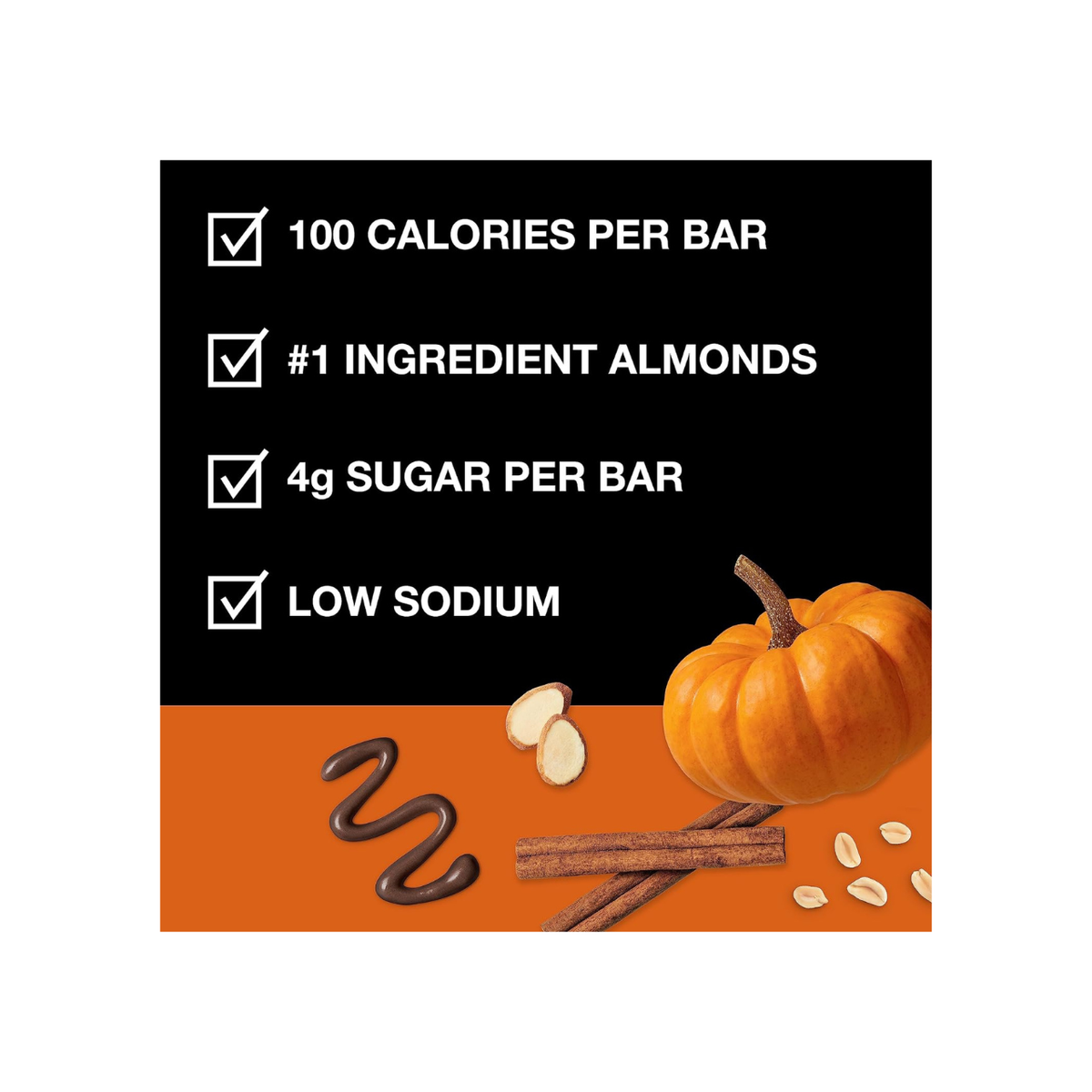 KIND Thins Chocolate Pumpkin Spice Snack Bars – 10 Count