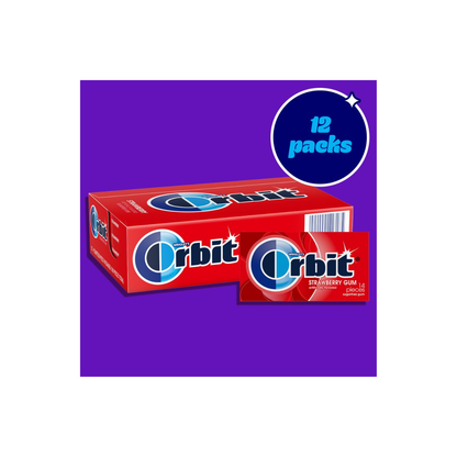 Orbit Strawberry (12 - Pack)