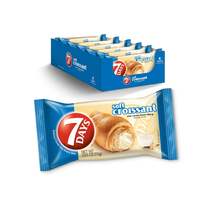 7Days Croissant Vanilla 2.65oz - 6 Pack