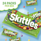 SKITTLES Sour Chewy Candy – 1.8 oz Full Size Packs (24 Count Bulk Box)