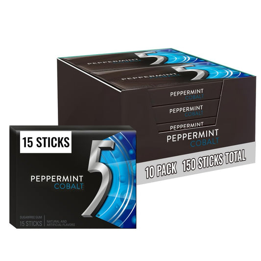 5 Gum Peppermint Cobalt