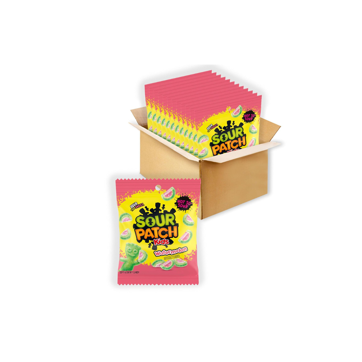 Sour Patch Kids Watermelon 3.6 oz (12 - Pack)