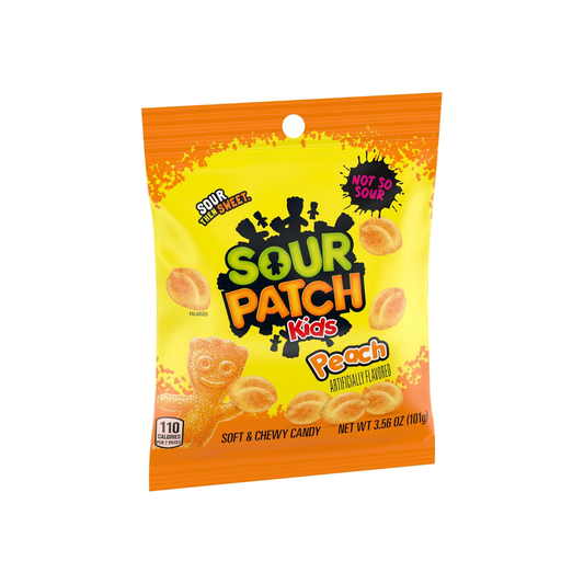 Sour Patch Kids Peach 3.6 oz (12 - Pack)
