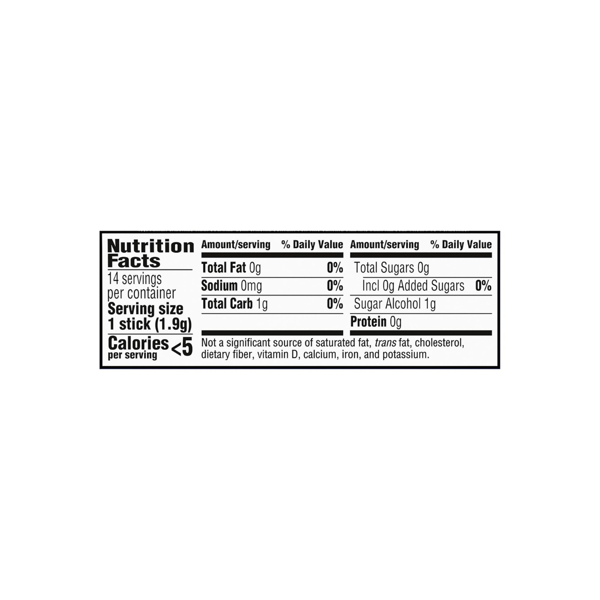Trident Perfect Peppermint (12 - Pack)