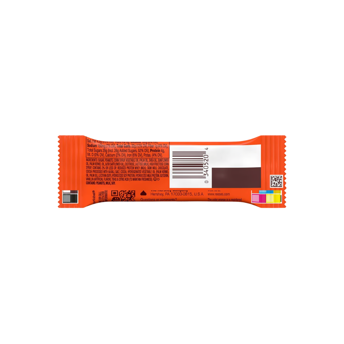 REESE'S FAST BREAK Chocolate Peanut Butter, 1.8 oz (18 - Pack)