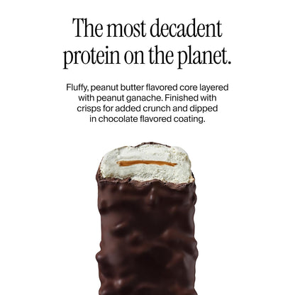 David Bronze High Protein Bars - Peanut Butter Chocolate (12 Bars)