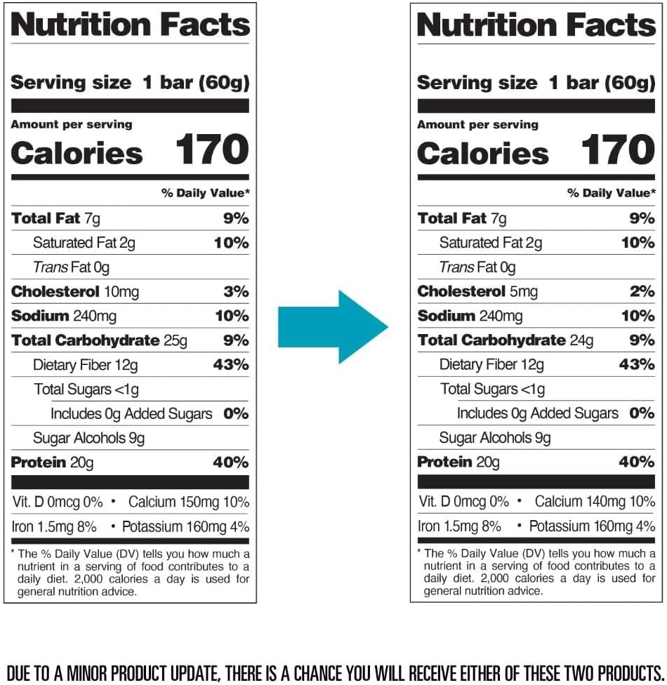 Quest Double Chocolate Chunk Protein Bars – High Protein, Low Carb Bars (12 Count)