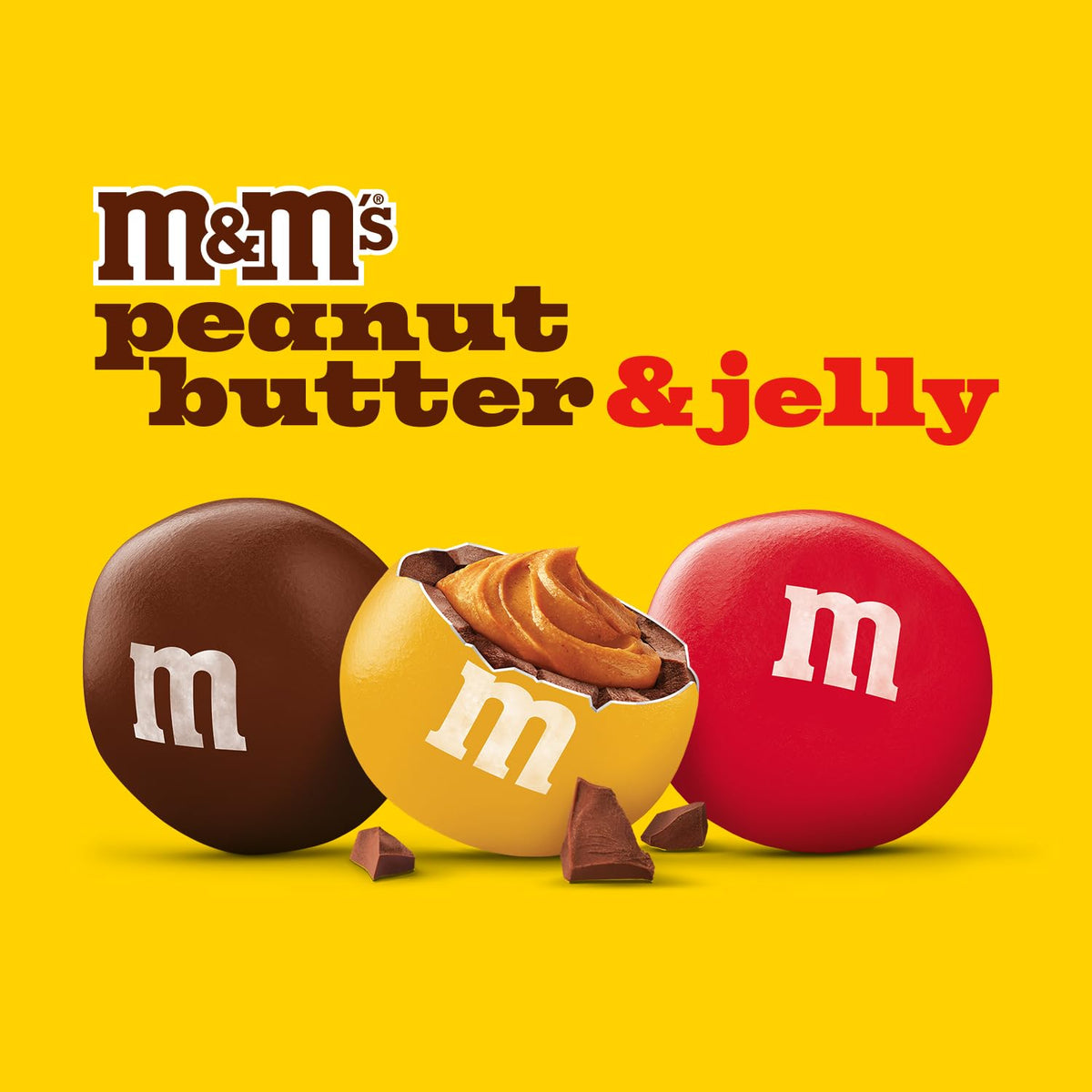 M&M’S Peanut Butter & Jelly Candies – 1.6 oz (24 Pack)