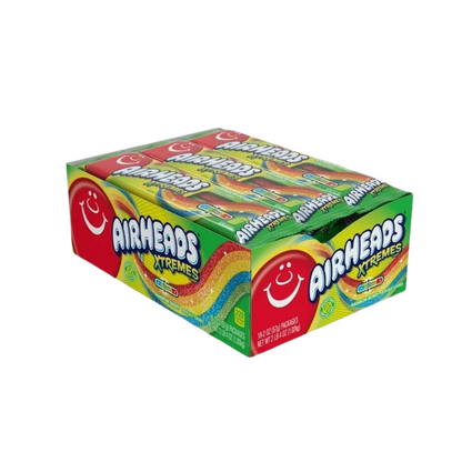 Airheads Xtreme Sour Belts Candy, – 2 oz