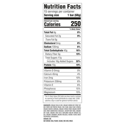CLIF BAR - Energy Protein Bars - Chocolate Chip (15 Pack)