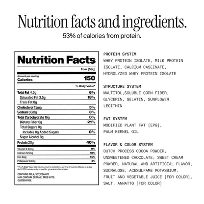 David Bronze High Protein Bars - Cookie Dough Caramel Chocolate (12 Bars)