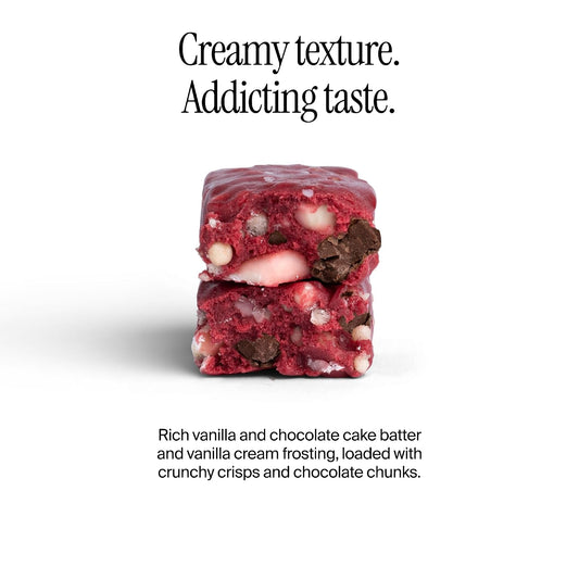David Protein Bar - 28g Protein - Red Velvet (12 Bars)