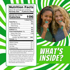 Sour Power Green Apple Straws – Sour Candy Straws (24 Pack)