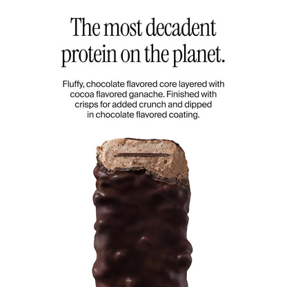 David Bronze High Protein Bars - Double Chocolate Crunch (12 Bars)
