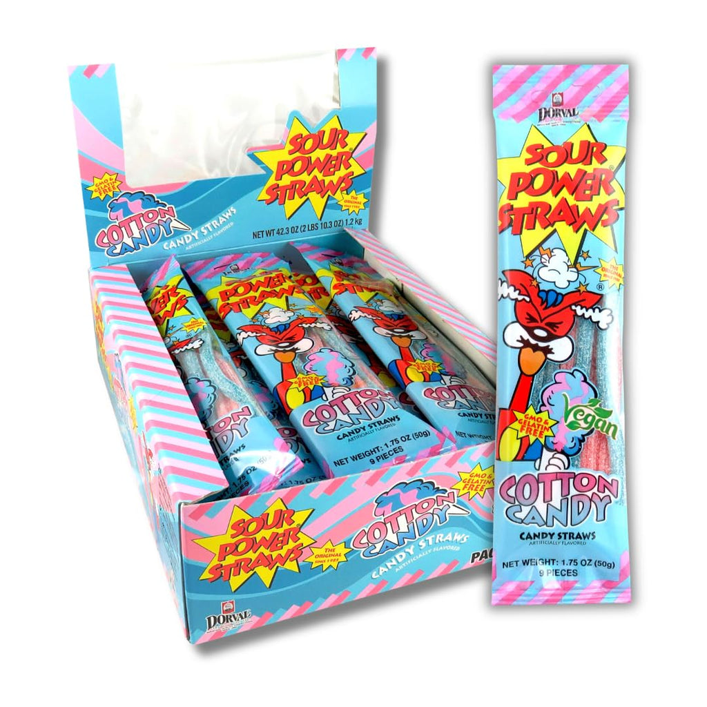 Sour Power – Cotton Candy (24 Pack)