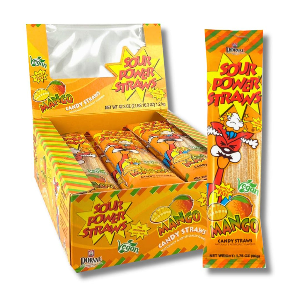 Sour Power Straws