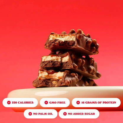 Barebells Soft Protein Bar - Marshmallow Peanut Road - 16g Protein (12 Bars)