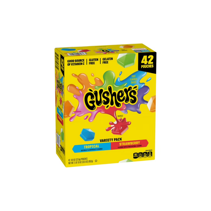 Gushers Strawberry & Tropical Variety Pack 0.8 oz