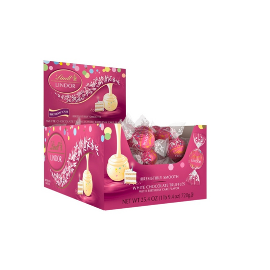 Lindt Lindor Truffles Birthday Cake, 60ct