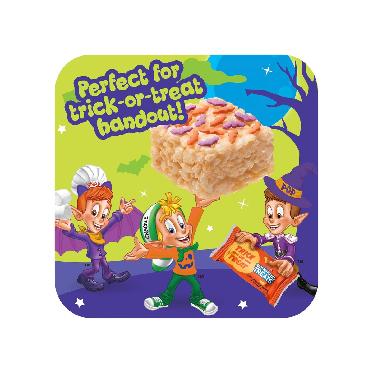 Rice Krispies Treats Mini Crispy Marshmallow Squares – 60 Count 23.2oz