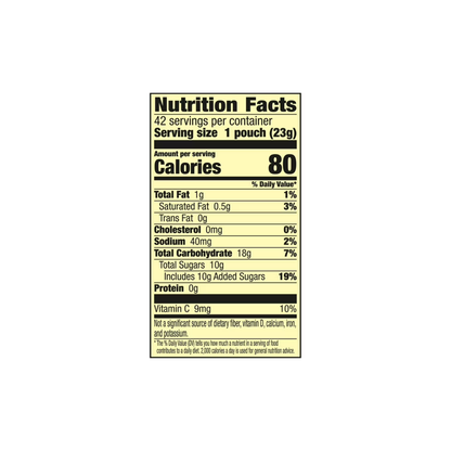 Gushers Strawberry & Tropical  Variety Pack 0.8 oz (42 Pouches)