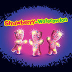 Sour Patch Kids Glow Ups Strawberry-Watermelon Soft & Chewy Candy – 3.08 oz Bags (12 Pack)